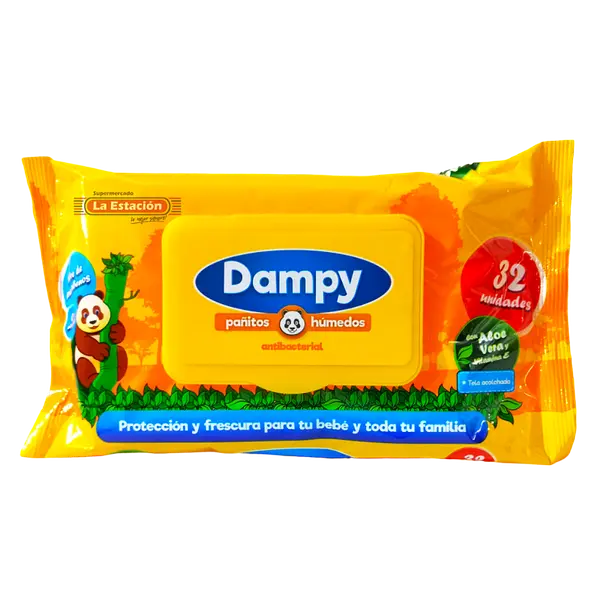 Toallitas Húmedas Dampy X32 Unidades