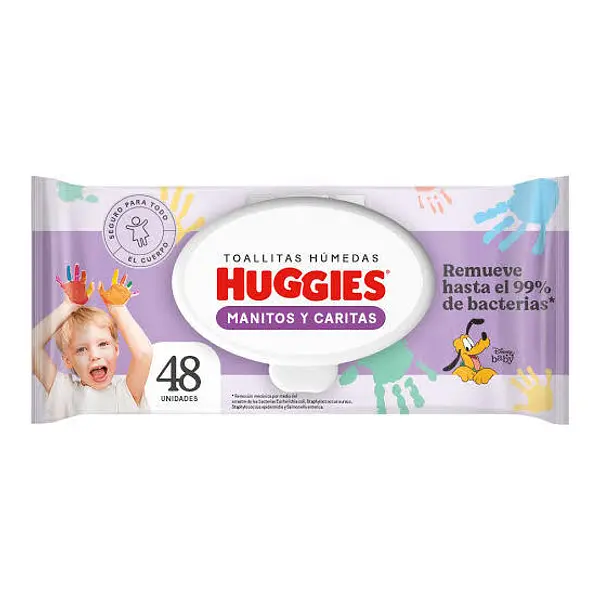 Toallitas Húmedas Huggies M. Carita X 48 Unidades