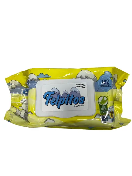 Toallitas Húmedas Felpitos X102 Unidades