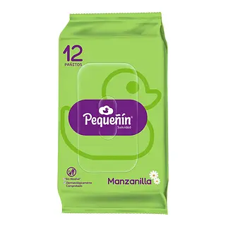 Toallitas Húmedas Pequeñin Manzanilla X 12 Unidades