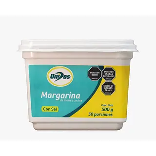 Margarina Unidos Con Sal X 500gr