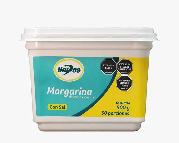 Margarina Unidos Con Sal X 500gr