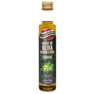 Aceite De Oliva Monticelo Albahaca X 250ml