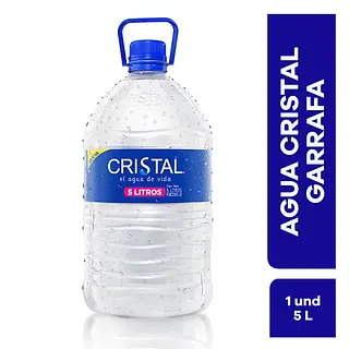 Agua Cristal Garrafa X 5000ml