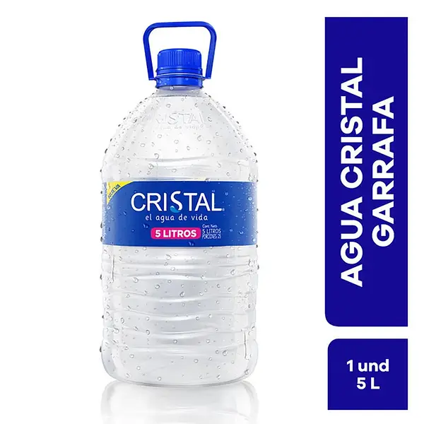 Agua Cristal Garrafa X 5000ml