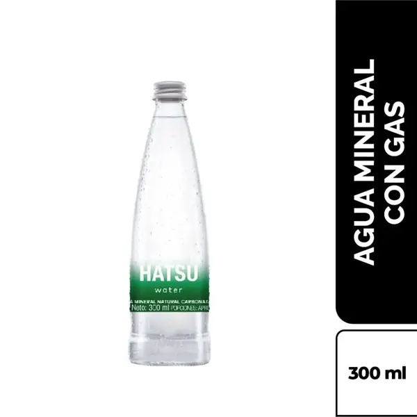 Agua Hatsu Con Gas X 600 Ml