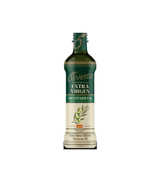 Aceite De Oliva Olivetto Pet X 450ml