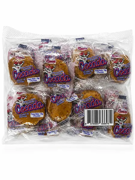 Cocada Ricolac X 360g Bolsa X 24 Unidades