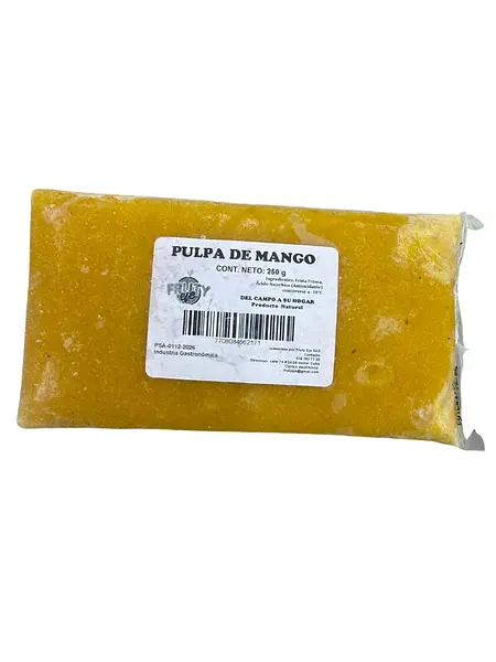 Pulpa De Fruta Fruty Mango X 250g