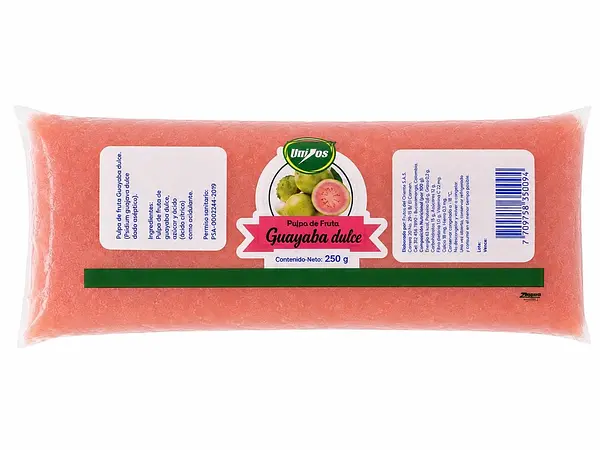 Pulpa De Fruta Unidos Guayaba Coronilla X 250g