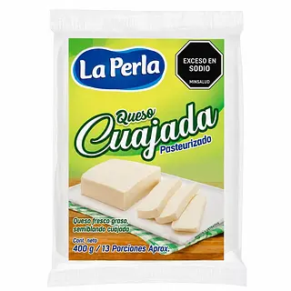 Queso La Perla Cuajada X 400g