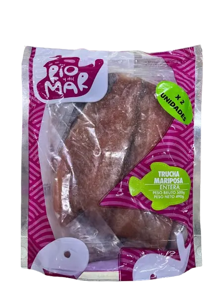 Pescado Del Rio Trucha Mariposa X 490g
