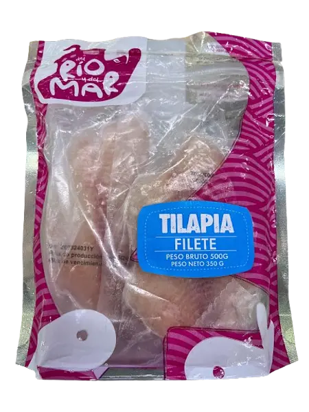 Pescado Del Rio Y Filete Tilapia X 350g