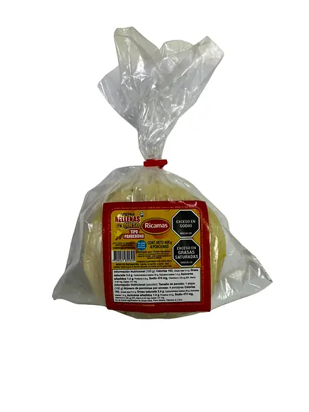 Arepas Maiz Rellena Queso X 4 Unidades X 400g