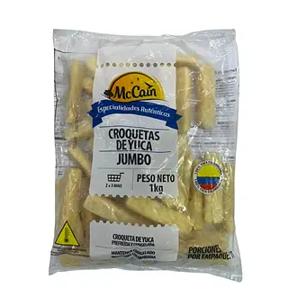 Croquetas De Yuca Mccain X 1000g