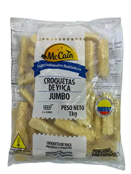Croquetas De Yuca Mccain X 1000g