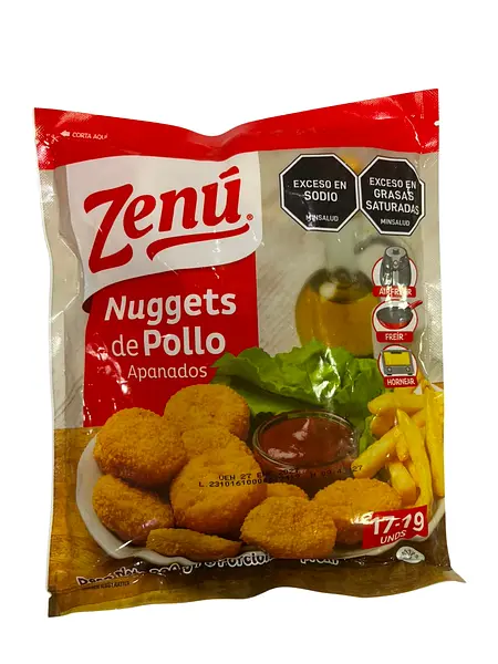 Nugguets Zenu Pollo Apanado X 320g