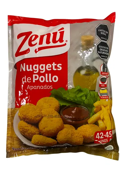Nugguets Zenu Pollo Apanado X 800g