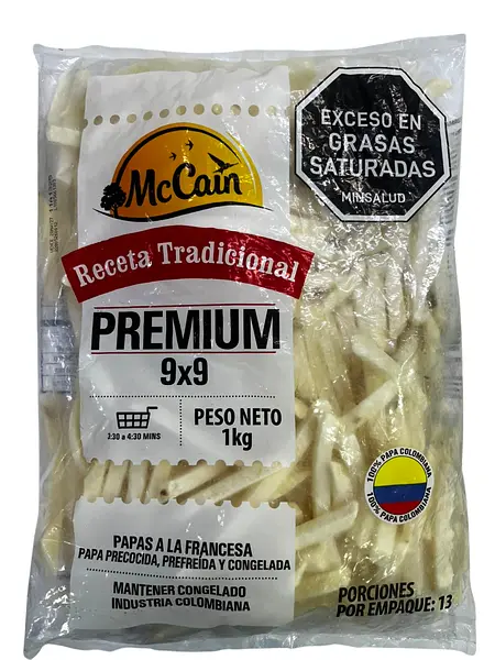 Papas A La Francesa Maccain Premium X 1000g