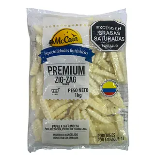Papas A La Francesa Maccain Rizada X 1000g