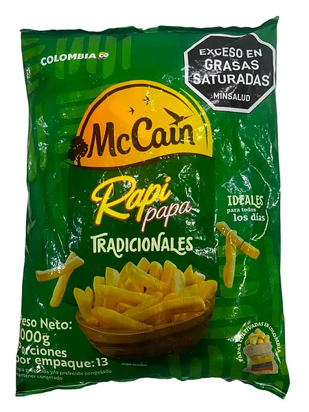 Papas A La Francesa Rapipapa X 1000g