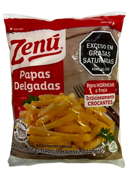 Papas A La Francesa Zenu X 900g