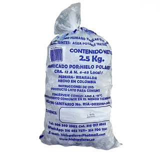 Hielo Polares Bolsa X 2500g