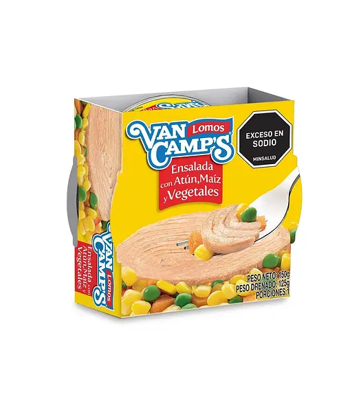 Atún Van Camps Ensalada Vegetal X 150 G