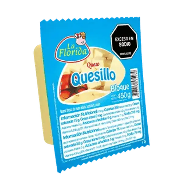 Quesillo La Florida Bloque X 450g