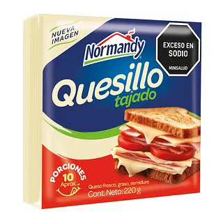 Quesillo Normandy Tajado X 220g