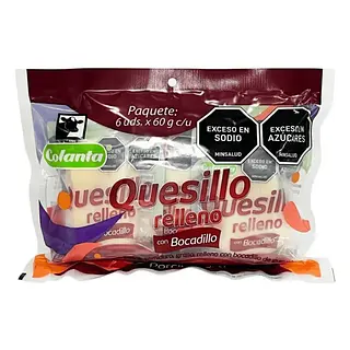 Queso Colanta Bocadillo X 60g X6 Unidades