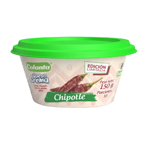 Queso Colanta Crema Chipotle X 150g