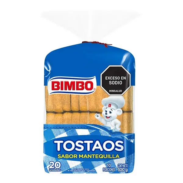 Tostados Bimbo Mantequilla X 300g