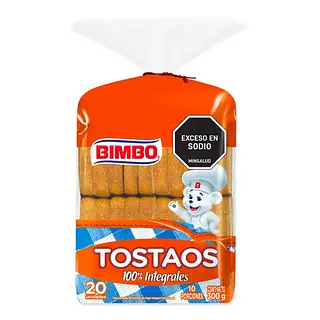 Tostados Bimbo Integrales X 300g