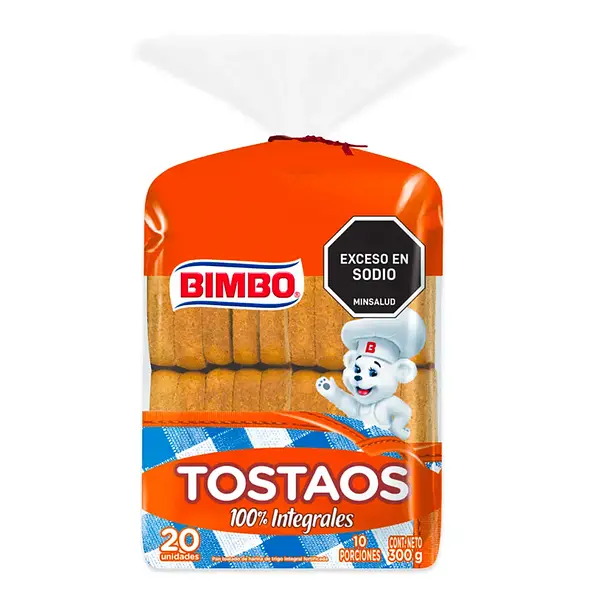 Tostados Bimbo Integrales X 300g