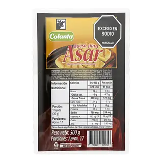 Queso Colanta Para Asar X 500g