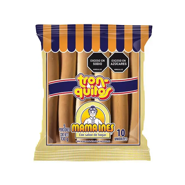Tronquitos Mama Ines X 130g X 10 Unidades