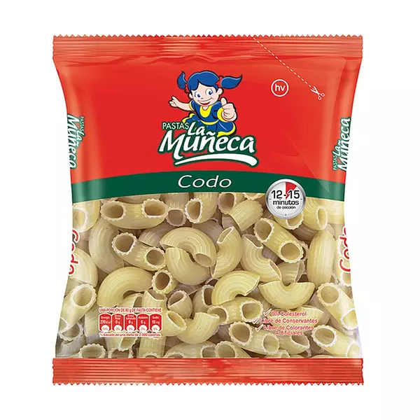 Pasta La Muñeca Codo X 250gr