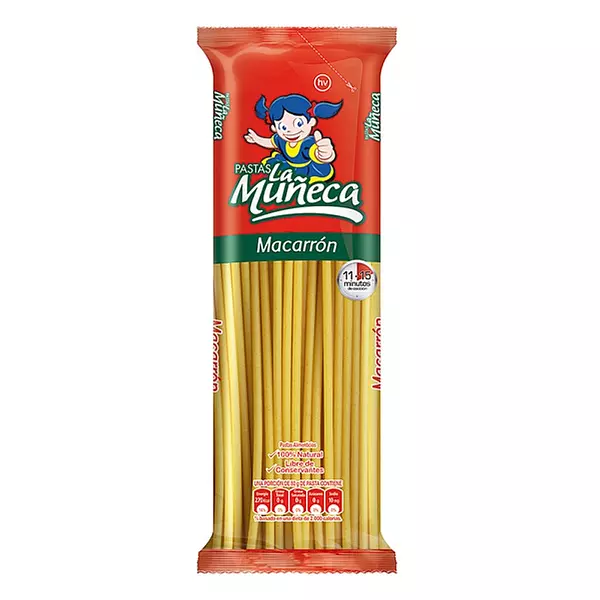 Pasta La Muñeca Macarrón Largo X 250gr
