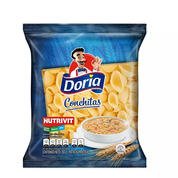 Pasta Doria Conchita X 250gr