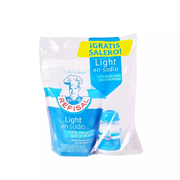 Sal Refisal Light X 500gr Doy Pack