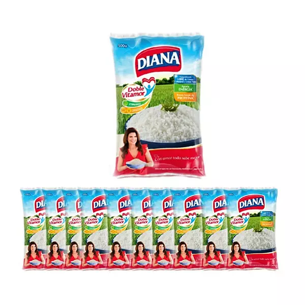 Arroz Diana X 500gr 25 Unidades