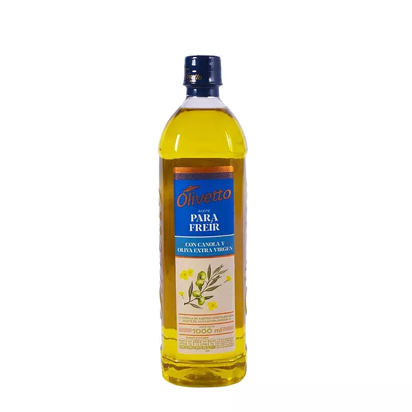 Aceite De Oliva Para Freír Olivetto X 1000ml