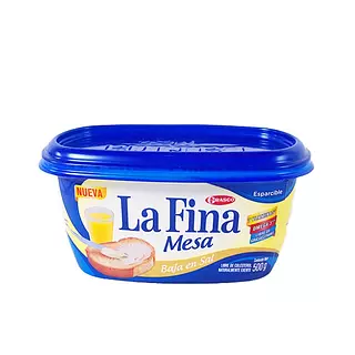Margarina La Fina X 500grs Suav Baja Sal