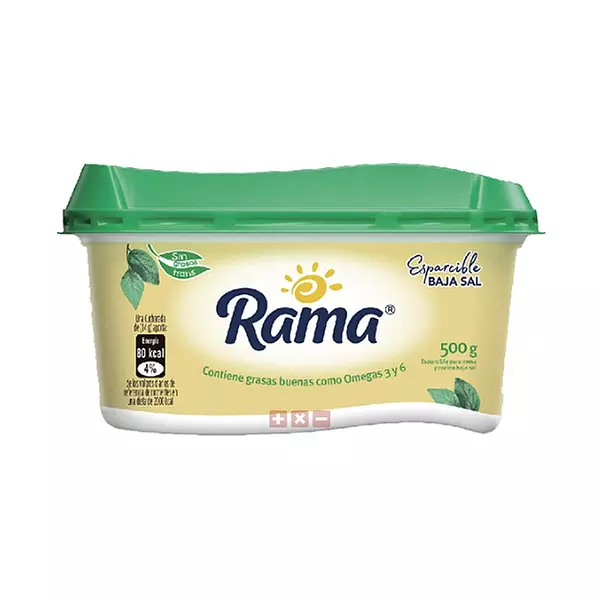 Margarina Rama 500grs Baja Sal/24