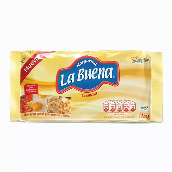 Margarina La Buena Cremosa X 125gr