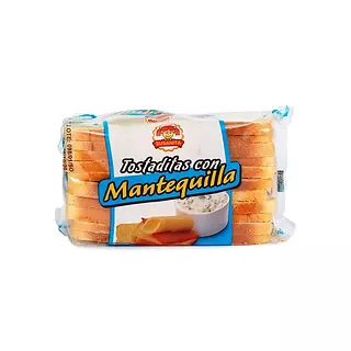 Tostada Susanita X 90 Grs Mantequilla