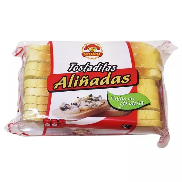 Tostada Susanita X 90grs Aliñada