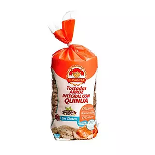 Tostada Susanita X 80grs Arroz Int-Qu