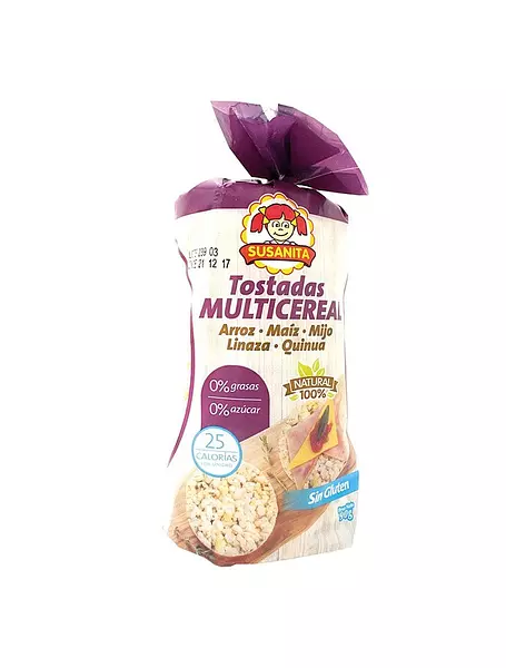 Tostada Susanita X 90grs Multicereal